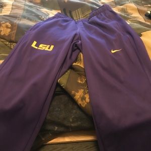 Mike LSU sweatpants